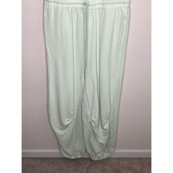 Free People Inbound NWT Sleeveless Square Neck Onesie Jumpsuit Moss Women's L - Picture 6 of 11